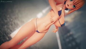 Curvy Alturia Pendragon في Hentai Encounter مع Big Tits